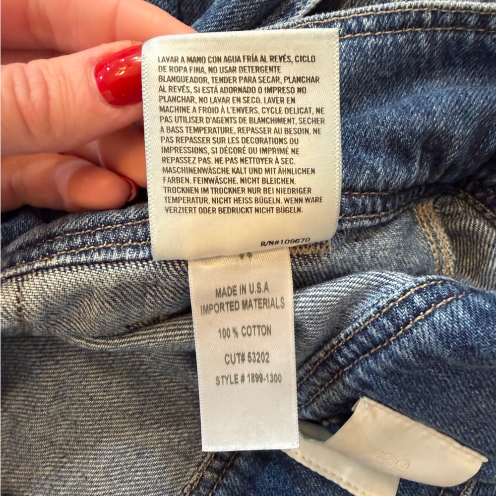 Citizens Of Humanity Noelle Belted Straight Leg Jeans - Picture 7 of 7